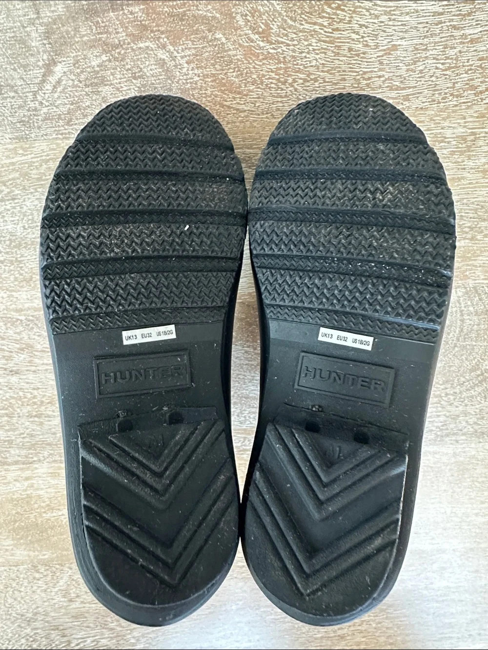 Hunter waterproof rubber